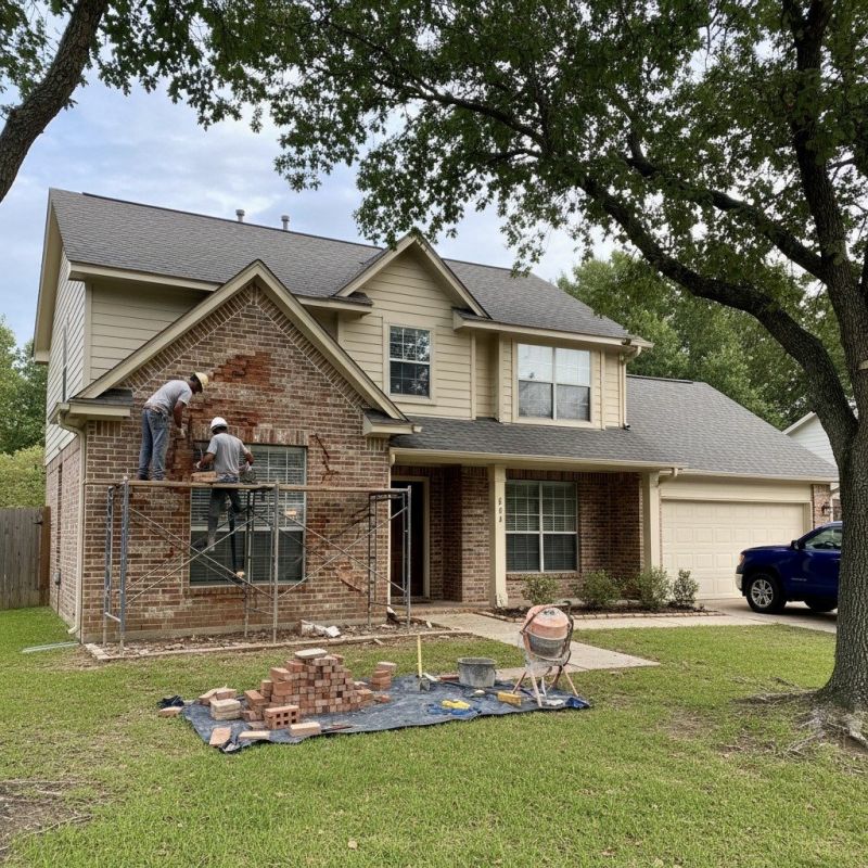 Chimney Siding Reconstruction